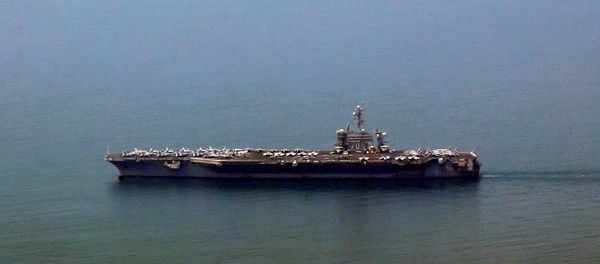U.S. aircraft carrier USS Carl Vinson arrives at a port in Danang, Vietnam March 5, 2018 - Sputnik International