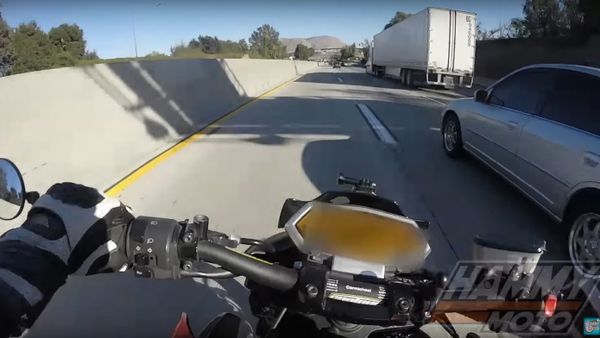 NTENSE CRASH | BIKER VS SEMI TRUCK - Sputnik International