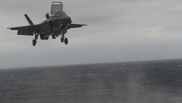 F-35Bs land on the USS Wasp - Sputnik International