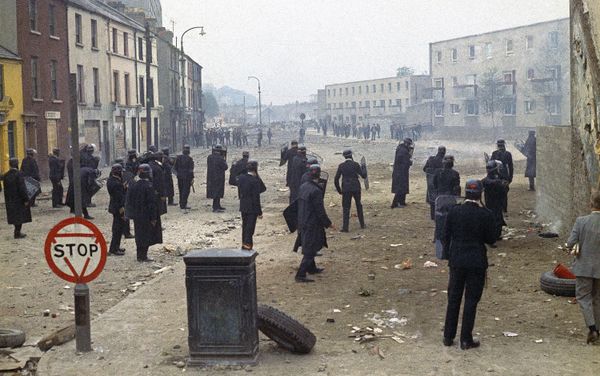 The aftermath of riots in Shankill Road in Belfast, Northern Ireland around September 1969. The aftermath of riots in Shankill Road in Belfast, Northern Ireland around September 1969. - Sputnik International