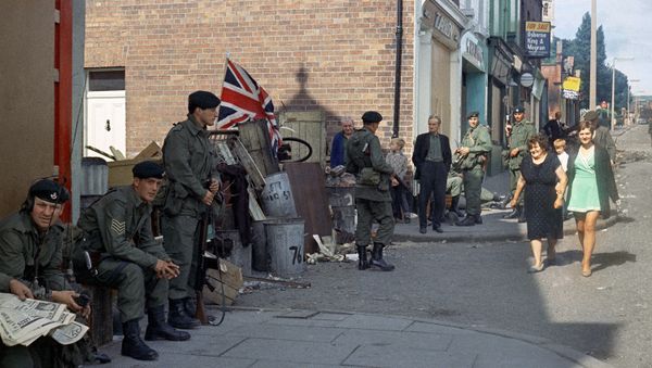 British troops in Belfast, Northern Ireland around 1969. - Sputnik International