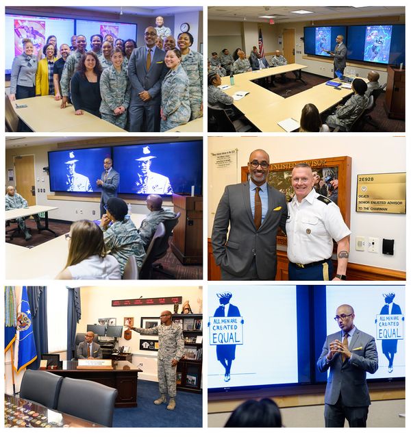 Shawn was invited to speak to Air Force officers at the Pentagon about his career as an artist, drawing iconic comic book characters and the importance of representation Shawn was invited to speak to Air Force officers at the Pentagon about his career as an artist, drawing iconic comic book characters and the importance of representation - Sputnik International