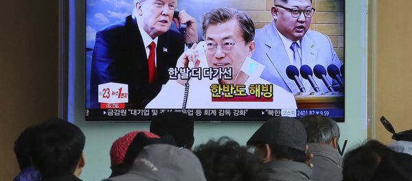 Trump Kim Moon Trump Kim Moon - Sputnik International