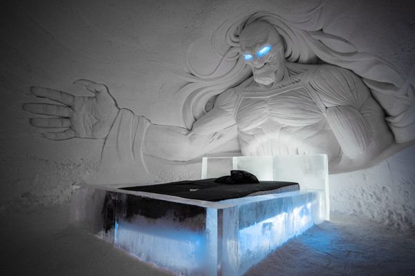 A room in the SnowVillage hotel in Lapland, Finnland A room in the SnowVillage hotel in Lapland, Finnland - Sputnik International