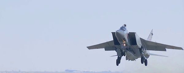 The Russian Aerospace Forces conducts test launch of a Kinzhal hypersonic aviation and missile system The Russian Aerospace Forces conducts test launch of a Kinzhal hypersonic aviation and missile system - Sputnik International