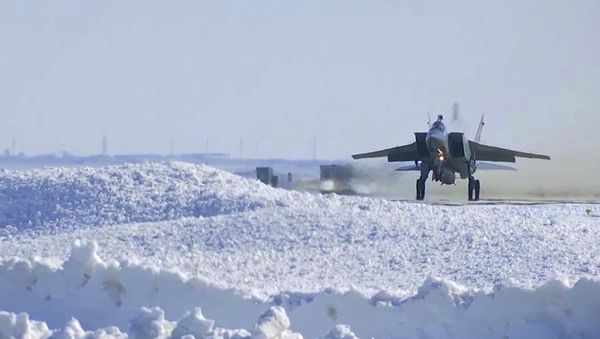 The Russian Aerospace Forces conducts test launch of a Kinzhal hypersonic aviation and missile system - Sputnik International