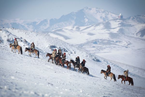 Mongolian Spring Golden Eagle Festival in Pictures Mongolian Spring Golden Eagle Festival in Pictures - Sputnik International