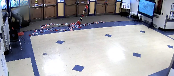 Security guard stationed at Washington Middle School in Washington State gets caught slamming student to the ground on surveillance camera. Security guard stationed at Washington Middle School in Washington State gets caught slamming student to the ground on surveillance camera. - Sputnik International