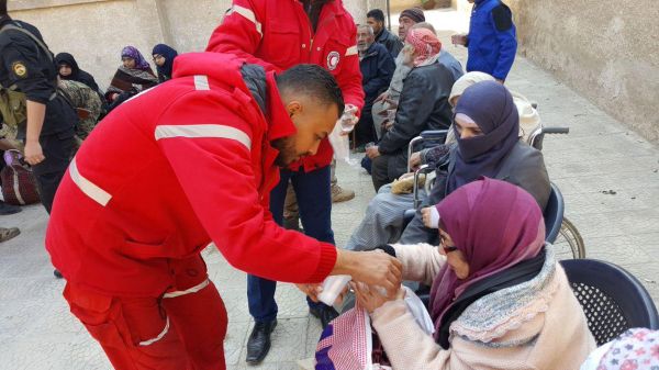 Eastern Ghouta Humanitarian Corridor in Pictures Eastern Ghouta Humanitarian Corridor in Pictures - Sputnik International