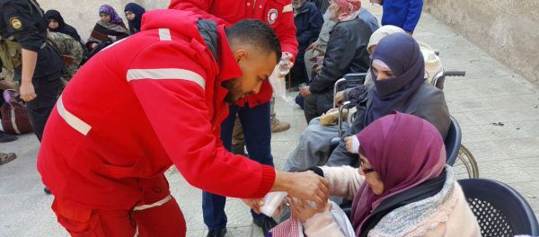 Eastern Ghouta Humanitarian Corridor in Pictures - Sputnik International
