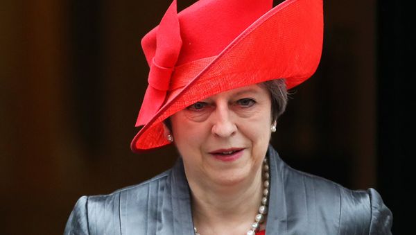 Britain's Prime Minister Theresa May leaves 10 Downing Street in London, March 12, 2018 - Sputnik International