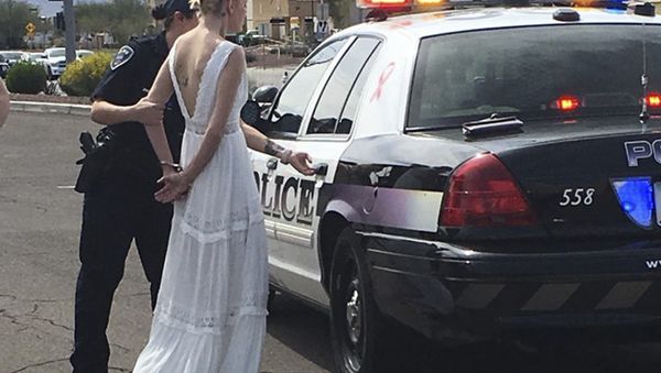 BRIDE ARRESTED IMPAIRED DRIVING - Sputnik International