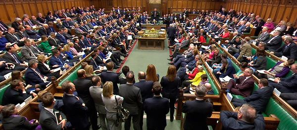 Britain's Prime Minister Theresa May addresses the House of Commons on her government's reaction to the poisoning of former Russian intelligence officer Sergei Skripal and his daughter Yulia in Salisbury, in London, March 14, 2018 Britain's Prime Minister Theresa May addresses the House of Commons on her government's reaction to the poisoning of former Russian intelligence officer Sergei Skripal and his daughter Yulia in Salisbury, in London, March 14, 2018 - Sputnik International