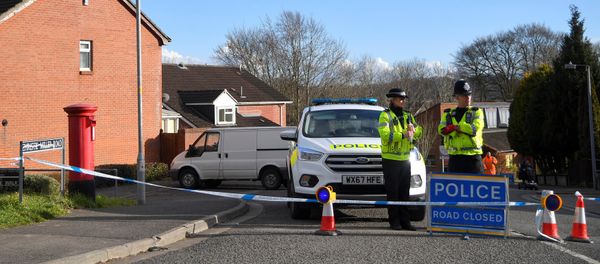 Police officers seal off the road on which Russian Sergei Skripal lives in Salisbury, Britain, March 7, 2018 Police officers seal off the road on which Russian Sergei Skripal lives in Salisbury, Britain, March 7, 2018 - Sputnik International