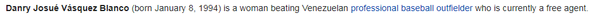 Wikipedia page on Danry Vasquez. Wikipedia page on Danry Vasquez. - Sputnik International