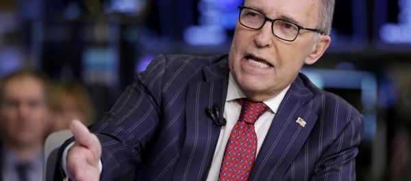 Larry Kudlow, a longtime fixture on the CNBC business news network who previously served in the Reagan administration, is interviewed on the floor of the New York Stock Exchange, Wednesday, March 14, 2018. Larry Kudlow, a longtime fixture on the CNBC business news network who previously served in the Reagan administration, is interviewed on the floor of the New York Stock Exchange, Wednesday, March 14, 2018. - Sputnik International