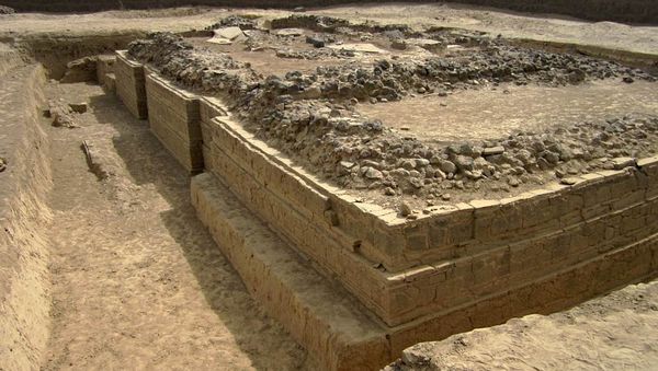 A 5th century Byzantine basilica at Adulis, Eritrea, excavated in 1914 by the Italian archaeologist Roberto Paribeni A 5th century Byzantine basilica at Adulis, Eritrea, excavated in 1914 by the Italian archaeologist Roberto Paribeni - Sputnik International