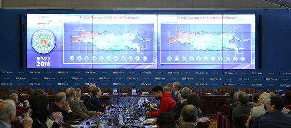 Information Center of the Central Election Commission in Moscow Information Center of the Central Election Commission in Moscow - Sputnik International