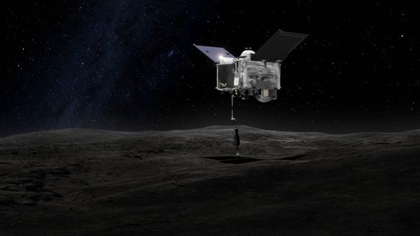 OSIRIS-REx Grabs a Sample - Sputnik International