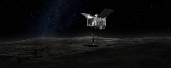 OSIRIS-REx Grabs a Sample OSIRIS-REx Grabs a Sample - Sputnik International