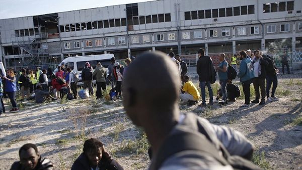 Migrants in France (File) - Sputnik International