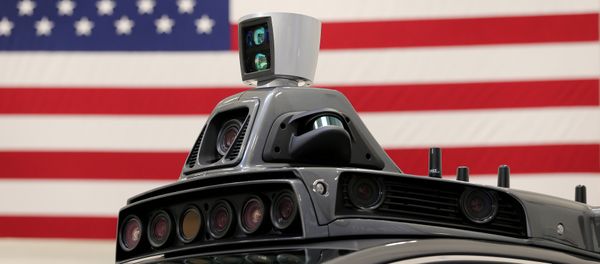 A roof mounted camera and radar system is shown on Uber's Ford Fusion self driving car during a demonstration of self-driving automotive technology in Pittsburgh, Pennsylvania, U.S., September 13, 2016 A roof mounted camera and radar system is shown on Uber's Ford Fusion self driving car during a demonstration of self-driving automotive technology in Pittsburgh, Pennsylvania, U.S., September 13, 2016 - Sputnik International