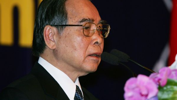 Vietnamese Prime Minister Phan Van Khai addresses Ayeyawidy Chao Phraya Mekong Economic Cooperation Strategy Summit at Government House in Bangkok, Thailand, Thursday, Nov. 3, 2005. - Sputnik International