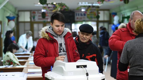 Russian presidential elections in Moscow - Sputnik International