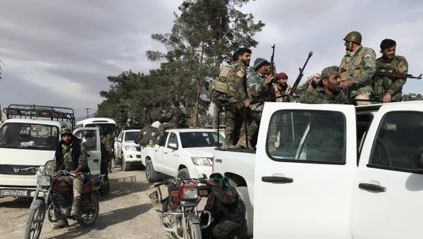 Syrian army in Eastern Guhouta - Sputnik International