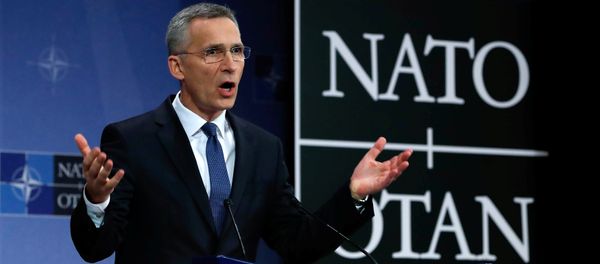 NATO Secretary-General Jens Stoltenberg addresses a news conference at the Alliance headquarters in Brussels, Belgium, March 15, 2018 - Sputnik International