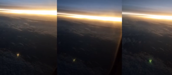 Mysterious UFO spotted above Texas Mysterious UFO spotted above Texas - Sputnik International