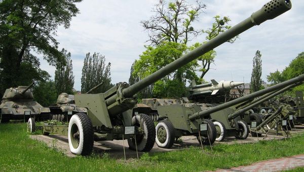 M-46 130mm field gun. (File) - Sputnik International