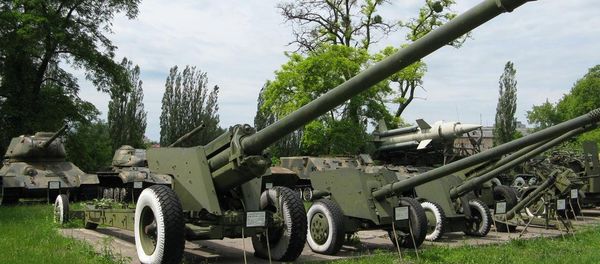 M-46 130mm field gun. (File) - Sputnik International