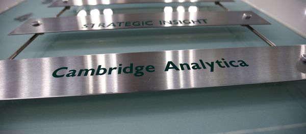 The nameplate of political consultancy, Cambridge Analytica, is seen in central London, Britain The nameplate of political consultancy, Cambridge Analytica, is seen in central London, Britain - Sputnik International