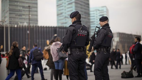 Catalan police in Barcelona, Spain. (File) - Sputnik International