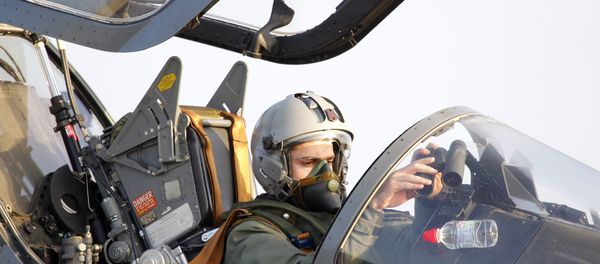 The French pilot of an Air Force Mirage 2000 jet fighter prepares to take off for a mission to Libya, at Solenzara 126 Air Base, on Corsica Island. (File) The French pilot of an Air Force Mirage 2000 jet fighter prepares to take off for a mission to Libya, at Solenzara 126 Air Base, on Corsica Island. (File) - Sputnik International