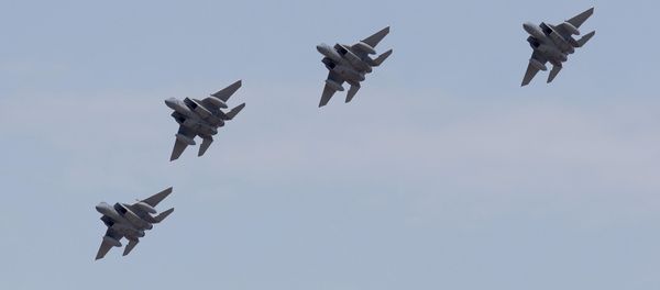 A group of F-15 Eagles. (File) A group of F-15 Eagles. (File) - Sputnik International