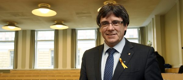 Pro-independence Catalonia's deposed leader Carles Puigdemont lectures at the University of Helsinki, Finland March 23, 2018 Pro-independence Catalonia's deposed leader Carles Puigdemont lectures at the University of Helsinki, Finland March 23, 2018 - Sputnik International