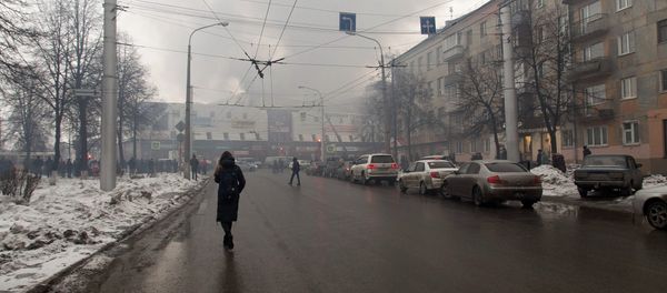 Fire in a shopping center in Russia's city of Kemerovo - Sputnik International