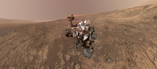 self-portrait of NASA's Curiosity Mars rover on Vera Rubin Ridge - Sputnik International