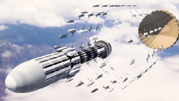 A film frame of the Call to Action video - Sputnik International