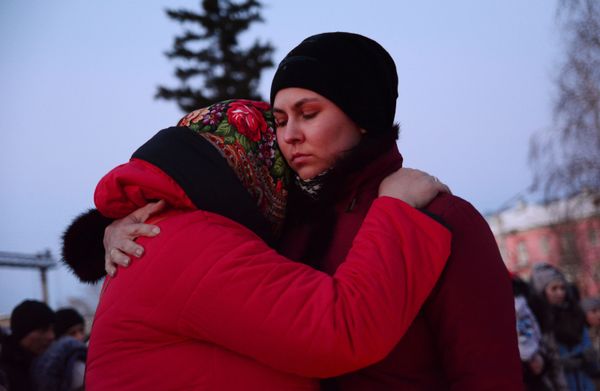 Russia Mourns Kemerovo Mall Fire Victims Russia Mourns Kemerovo Mall Fire Victims - Sputnik International