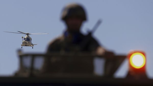 Cypriot military helicopter. (File) - Sputnik International
