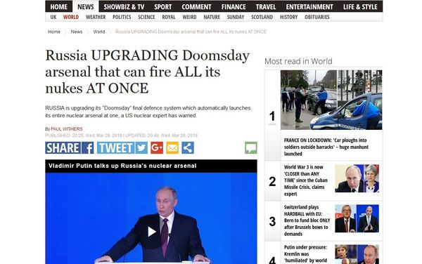 Express screengrab - Sputnik International