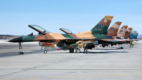 F-16, 57th Adversary Tactics Group - Sputnik International