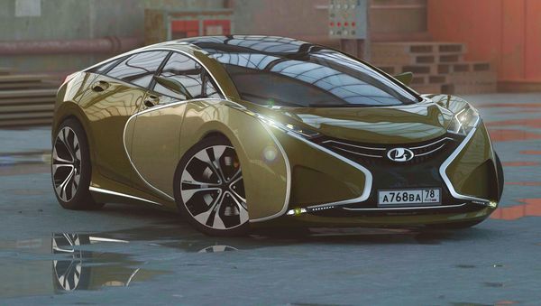 Supercar  Lada Questa - Sputnik International