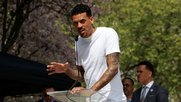 Matt Barnes, former player with the Sacramento Kings NBA team, speaks at a rally to protest the police shooting of Stephon Clark, in Sacramento, California, U.S., March 31, 2018 Matt Barnes, former player with the Sacramento Kings NBA team, speaks at a rally to protest the police shooting of Stephon Clark, in Sacramento, California, U.S., March 31, 2018 - Sputnik International