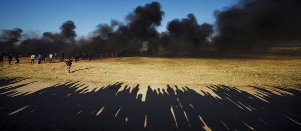 Palestinians' Mass Protests on Gaza Border in Pictures Palestinians' Mass Protests on Gaza Border in Pictures - Sputnik International