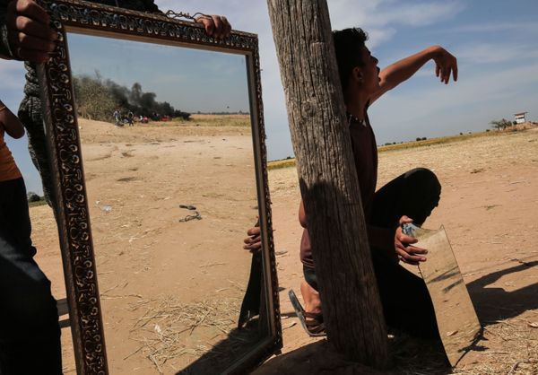 Palestinians' Mass Protests on Gaza Border in Pictures - Sputnik International