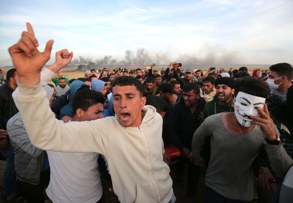 Palestinians' Mass Protests on Gaza Border in Pictures - Sputnik International